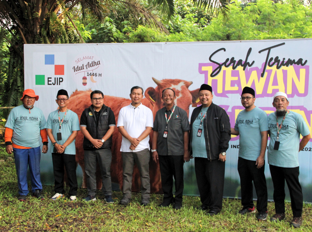 Eid Al-Adha: Sharing Sacrificial Animals to Community Around EJIP Area