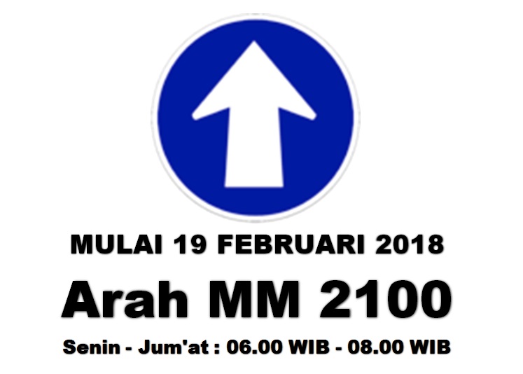 New Traffic Arrangement at The Intersection of EJIP Main Gate 