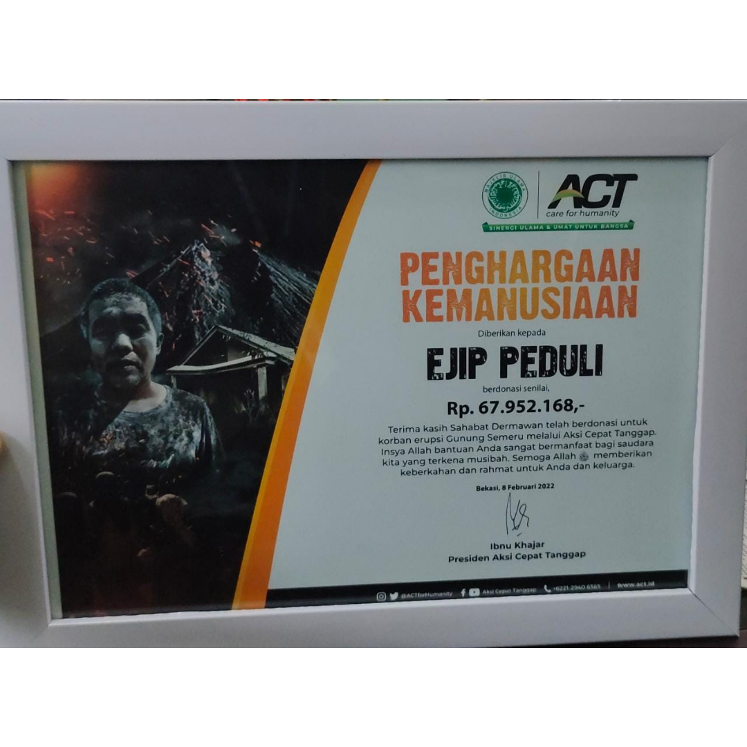 EJIP Peduli Semeru