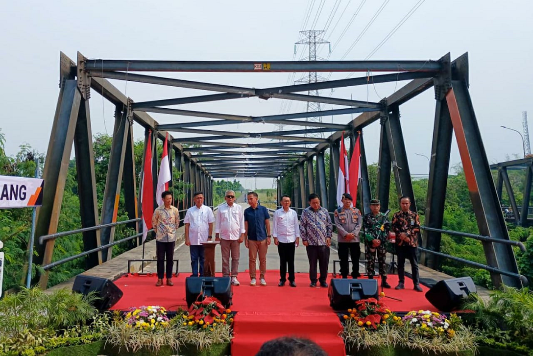 Inauguration of Cikarang Bridges I and II